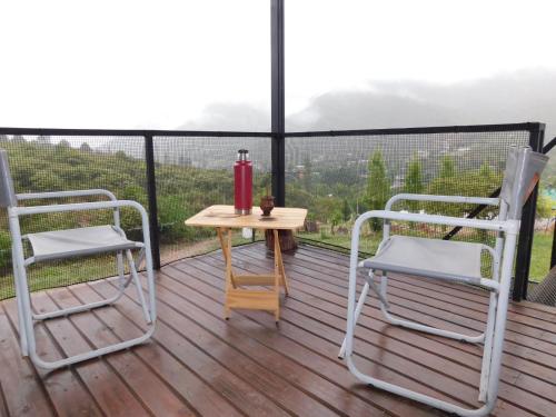 陽台/露台, Utopía - Cabaña de Montaña (Utopia - Cabana de Montana) in 埃爾羅德奧 陽台/露台, Utopía - Cabaña de Montaña (Utopia - Cabana de Montana) in 埃爾羅德奧