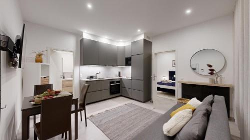 주방, STAY SMART Luxembourg Dudelange Center in 두드란게 주방, STAY SMART Luxembourg Dudelange Center in 두드란게