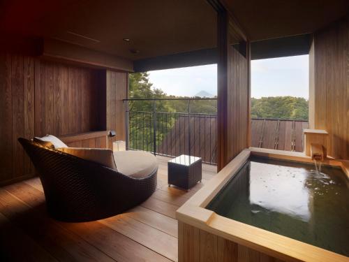 Balcony/terrace, Hotel Laforet Shuzenji Sanshi-Suimei near Mt. Daruma Balcony/terrace, Hotel Laforet Shuzenji Sanshi-Suimei near Mt. Daruma