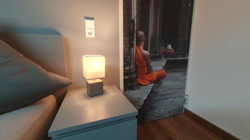 Bed, City Appartement Cologne North in Dormagen Bed, City Appartement Cologne North in Dormagen