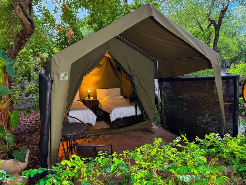 Vista exterior, Victoria Falls Backpackers Lodge in Victoria Falls Vista exterior, Victoria Falls Backpackers Lodge in Victoria Falls