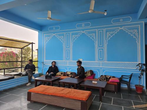 Balcony/terrace, Madpackers Udaipur in Udaipur Balcony/terrace, Madpackers Udaipur in Udaipur