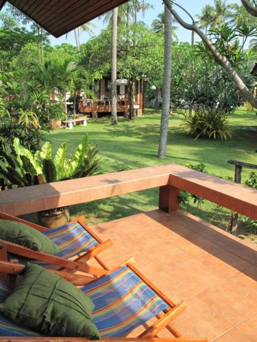 Balcony/terrace, Suan Ban Krut Beach Resort in Prachuap Khiri Khan Balcony/terrace, Suan Ban Krut Beach Resort in Prachuap Khiri Khan