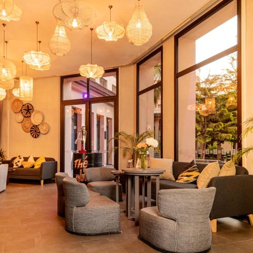 Bar/lounge, Novotel Marrakech Hivernage in Marrakech Bar/lounge, Novotel Marrakech Hivernage in Marrakech