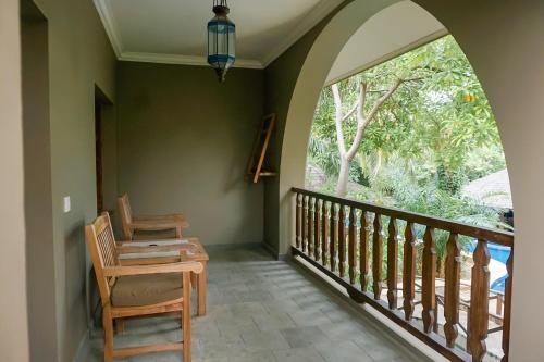 Balcony/terrace, Coconut Lodge Beach Resort in Jepara Balcony/terrace, Coconut Lodge Beach Resort in Jepara