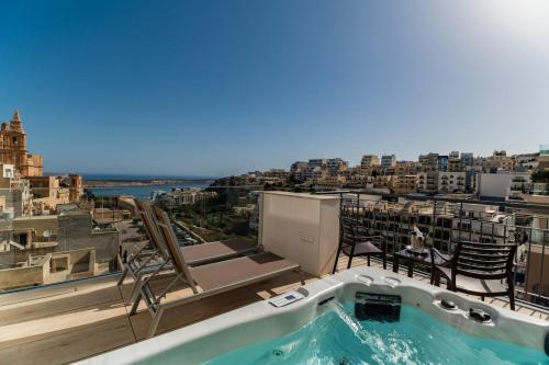 Bañera de hidromasaje, Maritim Antonine Hotel & Spa in Mellieha Bañera de hidromasaje, Maritim Antonine Hotel & Spa in Mellieha