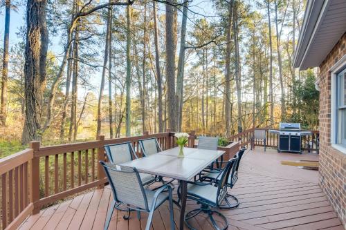 Peaceful Waterfront Durham Retreat with Huge Deck!