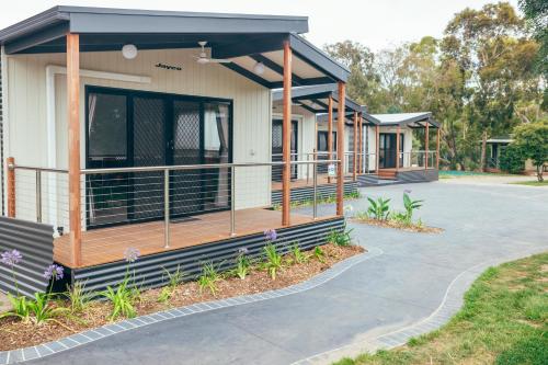 入口, BIG4 Melbourne Holiday Park in 福克納 入口, BIG4 Melbourne Holiday Park in 福克納