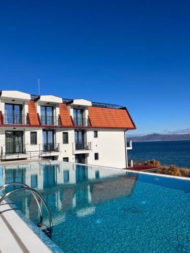 Erkély/terasz, Dishli Hotel & Spa in Struga Erkély/terasz, Dishli Hotel & Spa in Struga