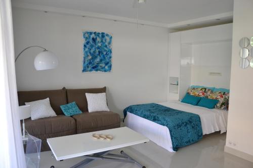 Beau studio vu mer juan les pins