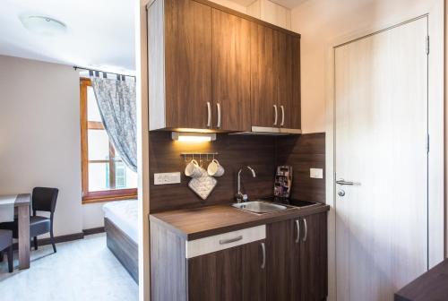 מטבח, Hotel Pri mostu in דולנסקה טופליצ'ה מטבח, Hotel Pri mostu in דולנסקה טופליצ'ה
