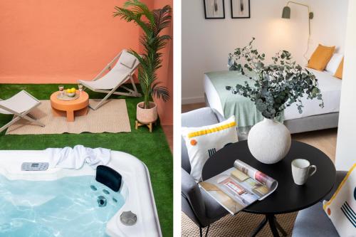 Suites Maestranza Santas Patronas - Penthouse with jacuzzi and parking