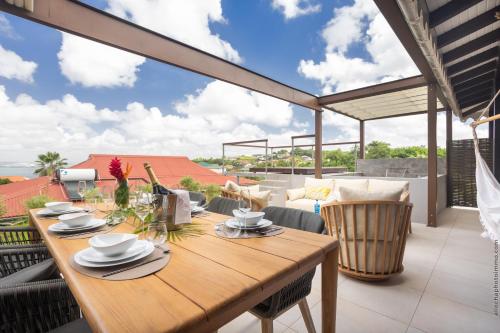 Erkély/terasz, La Suite Villa in Les Trois Ilets Erkély/terasz, La Suite Villa in Les Trois Ilets