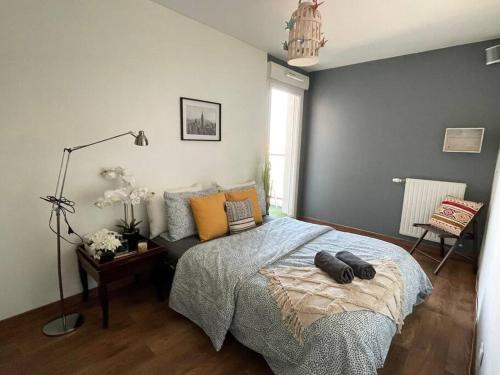 Grand appartement calme et lumineux