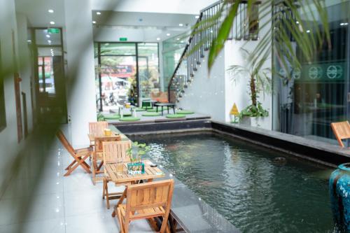 Surrounding environment, Big Hotel Lào Cai in Lao Cai City Surrounding environment, Big Hotel Lào Cai in Lao Cai City