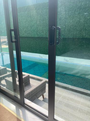 parveke/terassi, Cao Son Hotel in Lang Khiem parveke/terassi, Cao Son Hotel in Lang Khiem