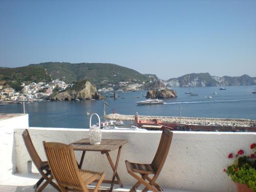 Balcony/terrace, Residenze Azzurra in Ponza Island Balcony/terrace, Residenze Azzurra in Ponza Island