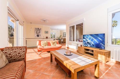 gedeelde lounge/tv-ruimte, Villa Verano in Adsubia gedeelde lounge/tv-ruimte, Villa Verano in Adsubia