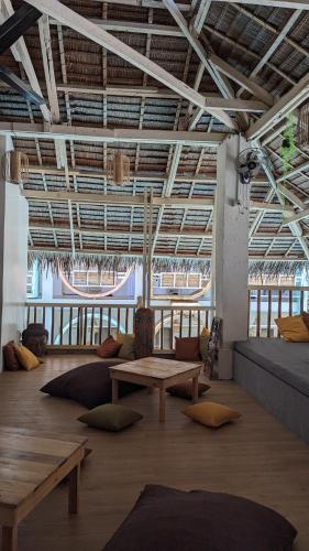 Balcony/terrace, Happiness Hostel Boracay in Boracay Island Balcony/terrace, Happiness Hostel Boracay in Boracay Island