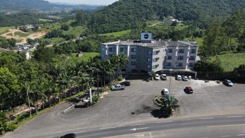 Entrance, Real NOB Hotel in Orleães Entrance, Real NOB Hotel in Orleães