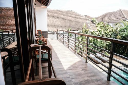 Balcony/terrace, De Olas Padang Padang Bali in Uluwatu Balcony/terrace, De Olas Padang Padang Bali in Uluwatu