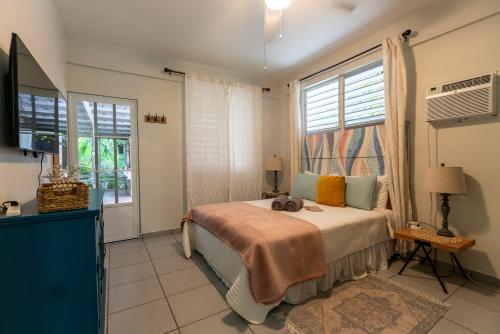 חדר שינה, Casa Piña Suave #2 Jungle seclusion close to ocean (Casa Pina Suave #2 Jungle seclusion close to ocean) in רינקון חדר שינה, Casa Piña Suave #2 Jungle seclusion close to ocean (Casa Pina Suave #2 Jungle seclusion close to ocean) in רינקון
