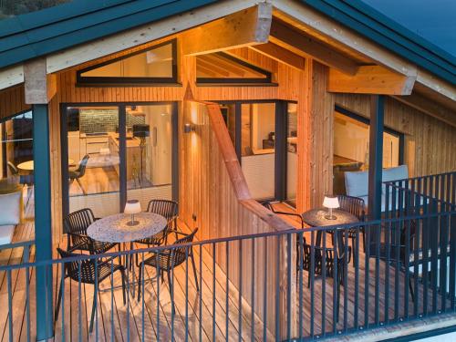 Terraza/balcón, Rai House in St Wolfgang im Salzkammergut Terraza/balcón, Rai House in St Wolfgang im Salzkammergut