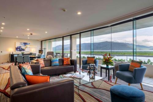 Udsigt, Hilton Cairns in Cairns Udsigt, Hilton Cairns in Cairns