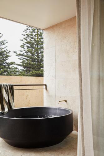 Bad in de openlucht, Hotel Sorrento in Mornington Peninsula Bad in de openlucht, Hotel Sorrento in Mornington Peninsula