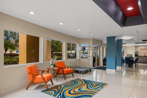 Előcsarnok, Quality Inn Sarasota I-75 in Sarasota (Florida) Előcsarnok, Quality Inn Sarasota I-75 in Sarasota (Florida)