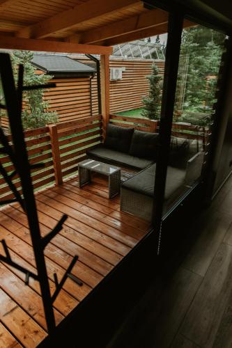 Erkély/terasz, Woodbox Istebna in Istebna Erkély/terasz, Woodbox Istebna in Istebna