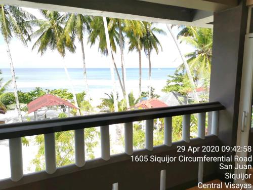 Balcony/terrace, Tropicasa Siquijor Seafront Guest House in Siquijor Island Balcony/terrace, Tropicasa Siquijor Seafront Guest House in Siquijor Island