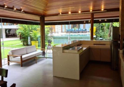 Kitchen, Mansao Eco Paradise, Experiencia unica, natureza! in Vargem Grande Kitchen, Mansao Eco Paradise, Experiencia unica, natureza! in Vargem Grande