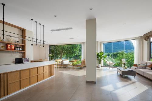 مطبخ, Dreamland Inn in Yulong River مطبخ, Dreamland Inn in Yulong River