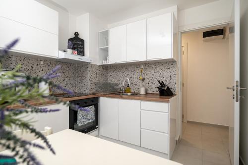 مطبخ, Terrazzo Apartment in Dudova Šuma مطبخ, Terrazzo Apartment in Dudova Šuma
