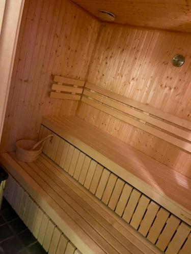 Sauna, Koselig leilighet med et skritt unna skibakken! in Kongsberg Sauna, Koselig leilighet med et skritt unna skibakken! in Kongsberg