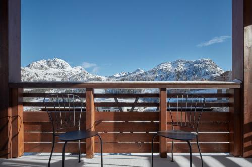 Balcony/terrace, Hotel Wulfenia 4S - Adults Only in Hermagor Balcony/terrace, Hotel Wulfenia 4S - Adults Only in Hermagor