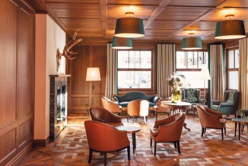 Lobby, Posthotel Taube in Schruns Lobby, Posthotel Taube in Schruns