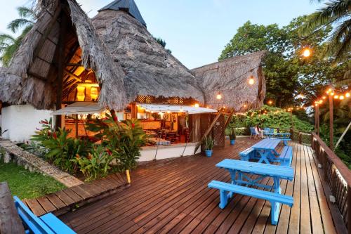 Restaurant, Villa Caribe in Livingston Restaurant, Villa Caribe in Livingston