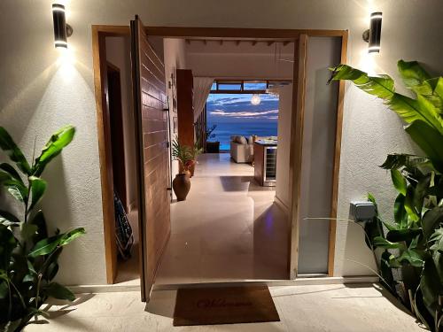 Entrance, Infinity Luxury Villa - Stunning Sea and Piton Views in Fond Doux Entrance, Infinity Luxury Villa - Stunning Sea and Piton Views in Fond Doux