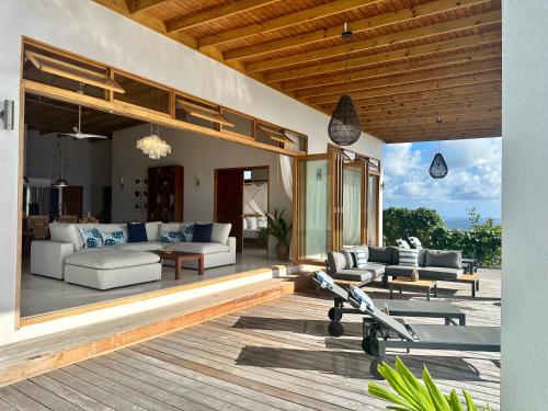 Balcony/terrace, Infinity Luxury Villa - Stunning Sea and Piton Views in Fond Doux Balcony/terrace, Infinity Luxury Villa - Stunning Sea and Piton Views in Fond Doux