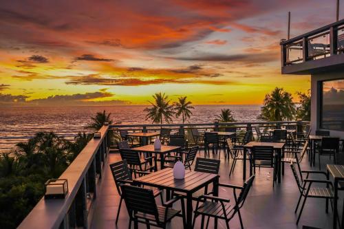 Balcony/terrace, Aig Grand in Gnaviyani Atoll Balcony/terrace, Aig Grand in Gnaviyani Atoll