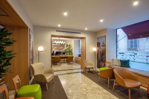 Lobby, Cosmopolita Hotel Rome, Tapestry Collection by Hilton in Colosseum and Foro Romano Lobby, Cosmopolita Hotel Rome, Tapestry Collection by Hilton in Colosseum and Foro Romano
