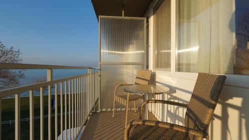 balkon/terras, Plazs Hotel Siófok (Plazs Hotel Siofok) in Siófok balkon/terras, Plazs Hotel Siófok (Plazs Hotel Siofok) in Siófok