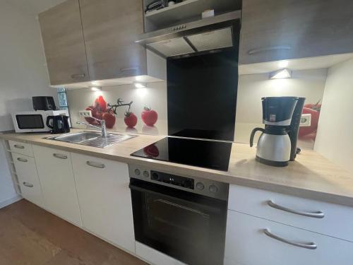 Kitchen, Zeitapartments Am Fischmarkt in Stade Kitchen, Zeitapartments Am Fischmarkt in Stade