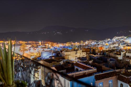Riad Nila in Chefchaouen gebied Riad Nila in Chefchaouen gebied
