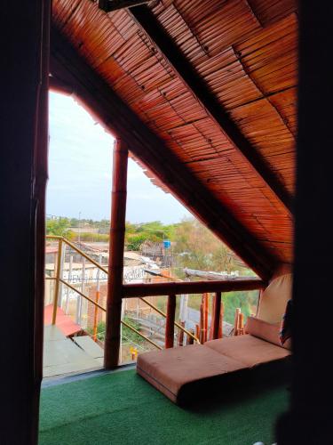Erkély/terasz, Wally's House Mancora in Mancora Erkély/terasz, Wally's House Mancora in Mancora