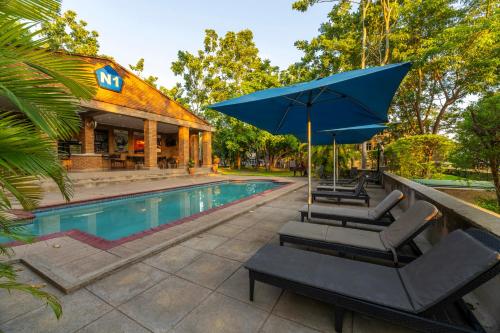 Kilátás, N1 Hotel & Campsite Victoria Falls near Victoria Falls repülőtér Kilátás, N1 Hotel & Campsite Victoria Falls near Victoria Falls repülőtér