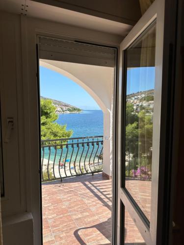 Erkély/terasz, Villa Aequum in Okrug Gornji Erkély/terasz, Villa Aequum in Okrug Gornji