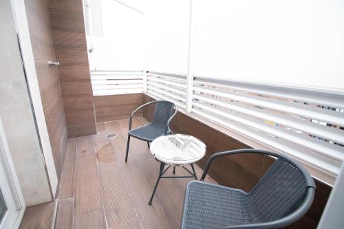 شرفة/ تراس, Hotel Avenida de Espana in فوينلابرادا شرفة/ تراس, Hotel Avenida de Espana in فوينلابرادا